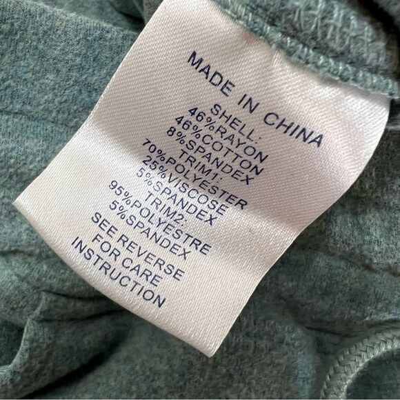 Tyler Boe Quarter Zip Lounger Set in Heathered Patina - Picture 8 of 9